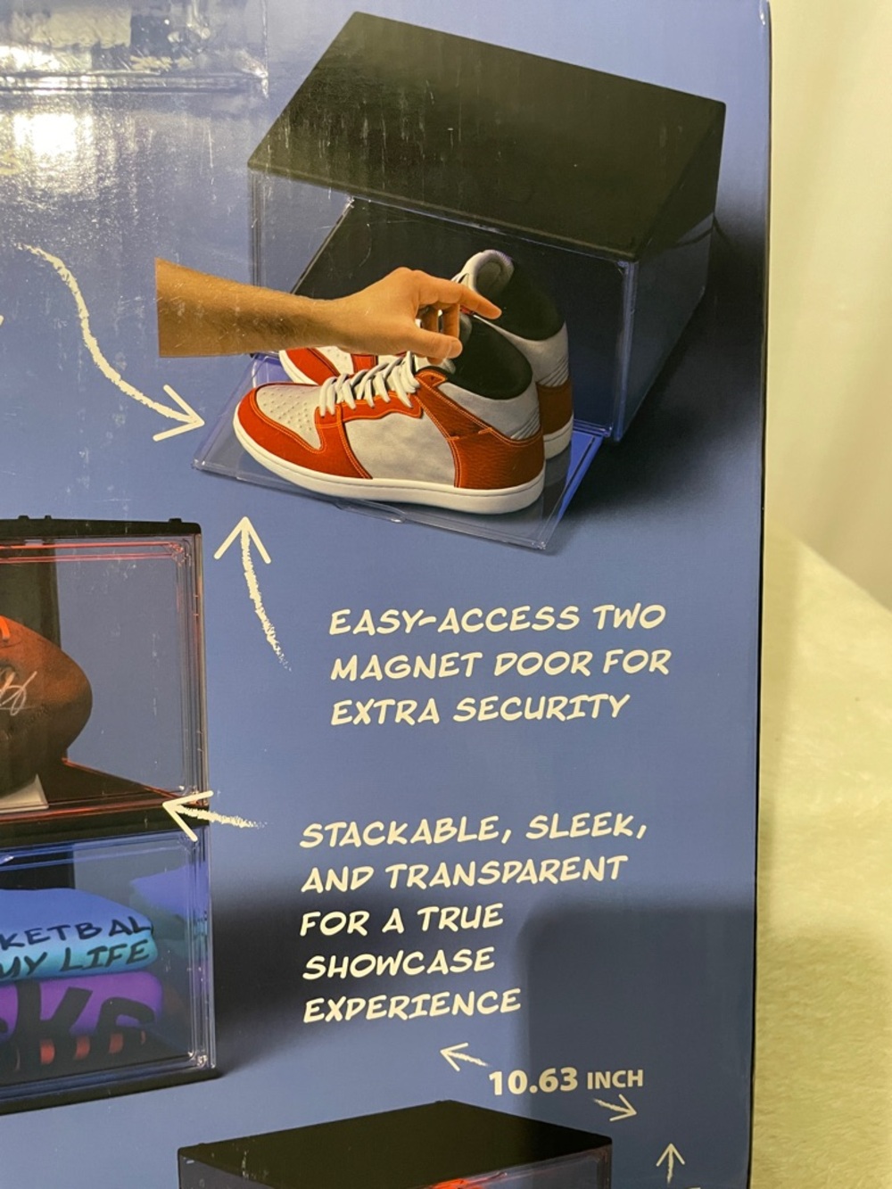 Kicks & Co. Stackable Sneaker Storage LED Box - - Picture 14 of 16